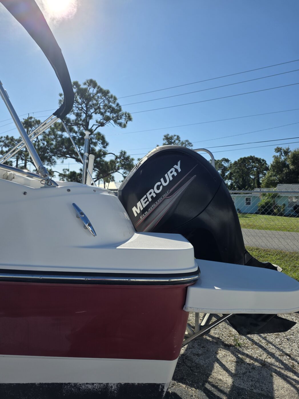 2013 BAYLINER 190 DECK BOAT - Image 4