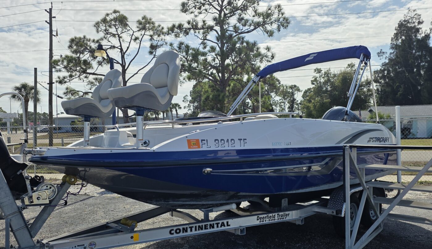 (SOLD) 2022 Starcraft 191 MDX - Deck Boat - Image 2